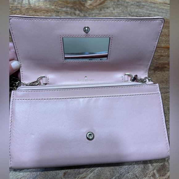 Kate Spade Pink Quilted Women's Wallet Bag - Picture 3 of 9